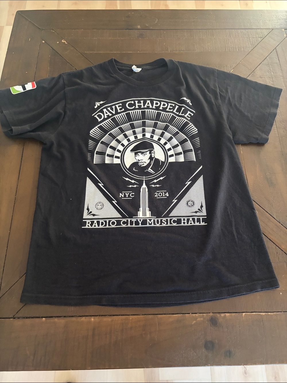 Dave Chappelle vintage tour shirt NYC 2014 radio city music hall large